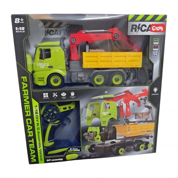 Işıklı Uzaktan Kumandalı Sök Tak Çöp Kamyonu