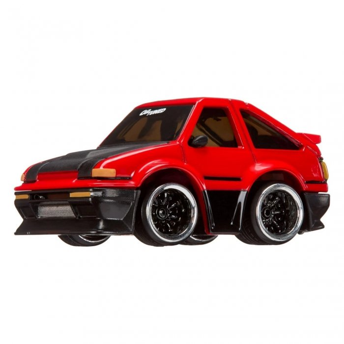 CarTuned JDM Seri 2 1985-87 Sprinter Trueno GT-Apex AE86 - Siyah Kırmızı Araba